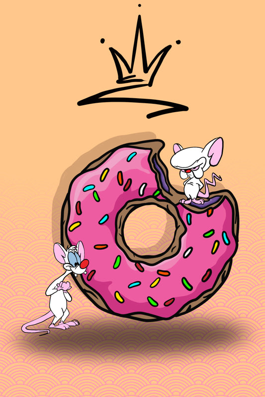 Pinky and the Brain-Donut