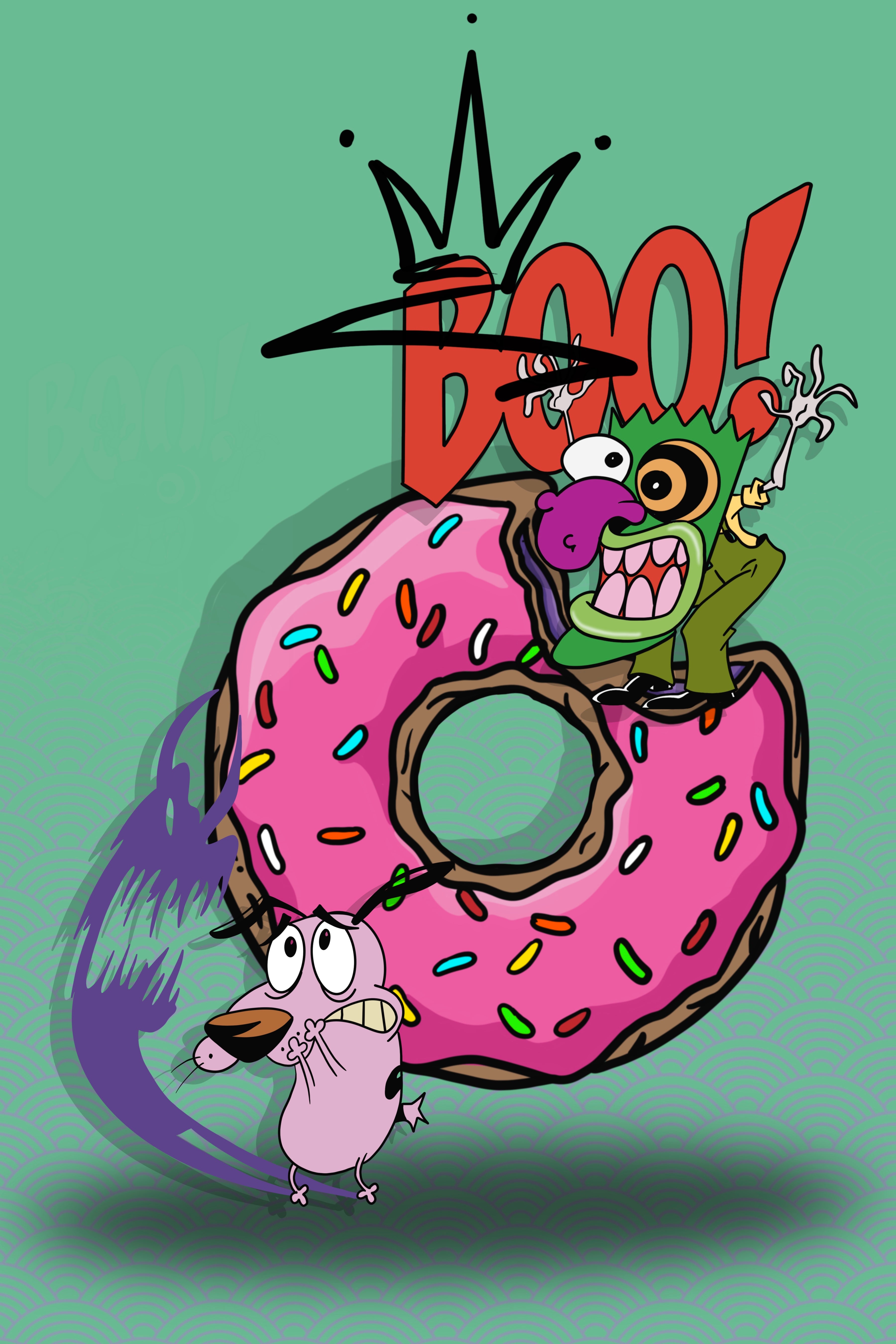 Courage the Cowardly Dog-Donut