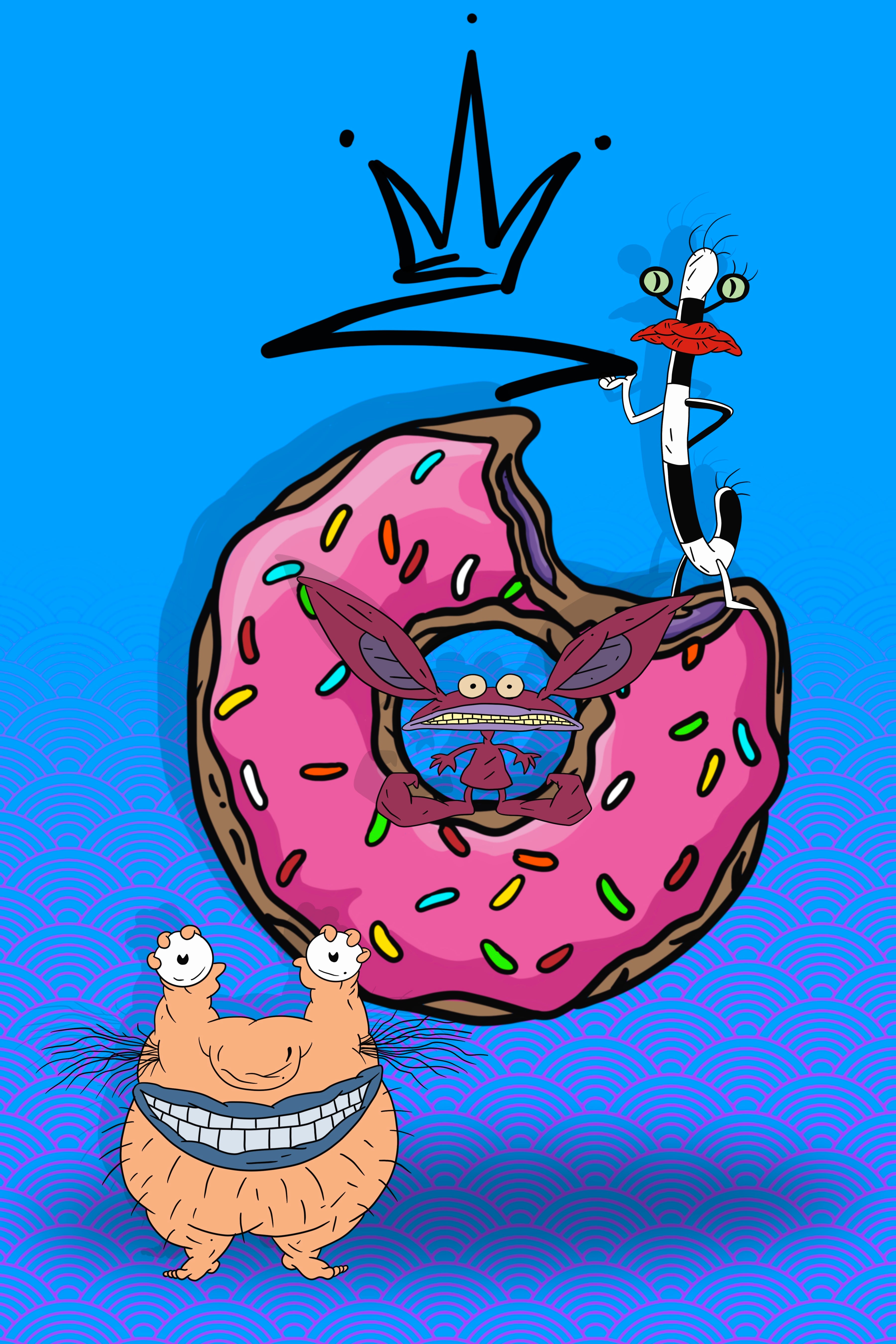 Aaahh!!! Real Monsters-Donut