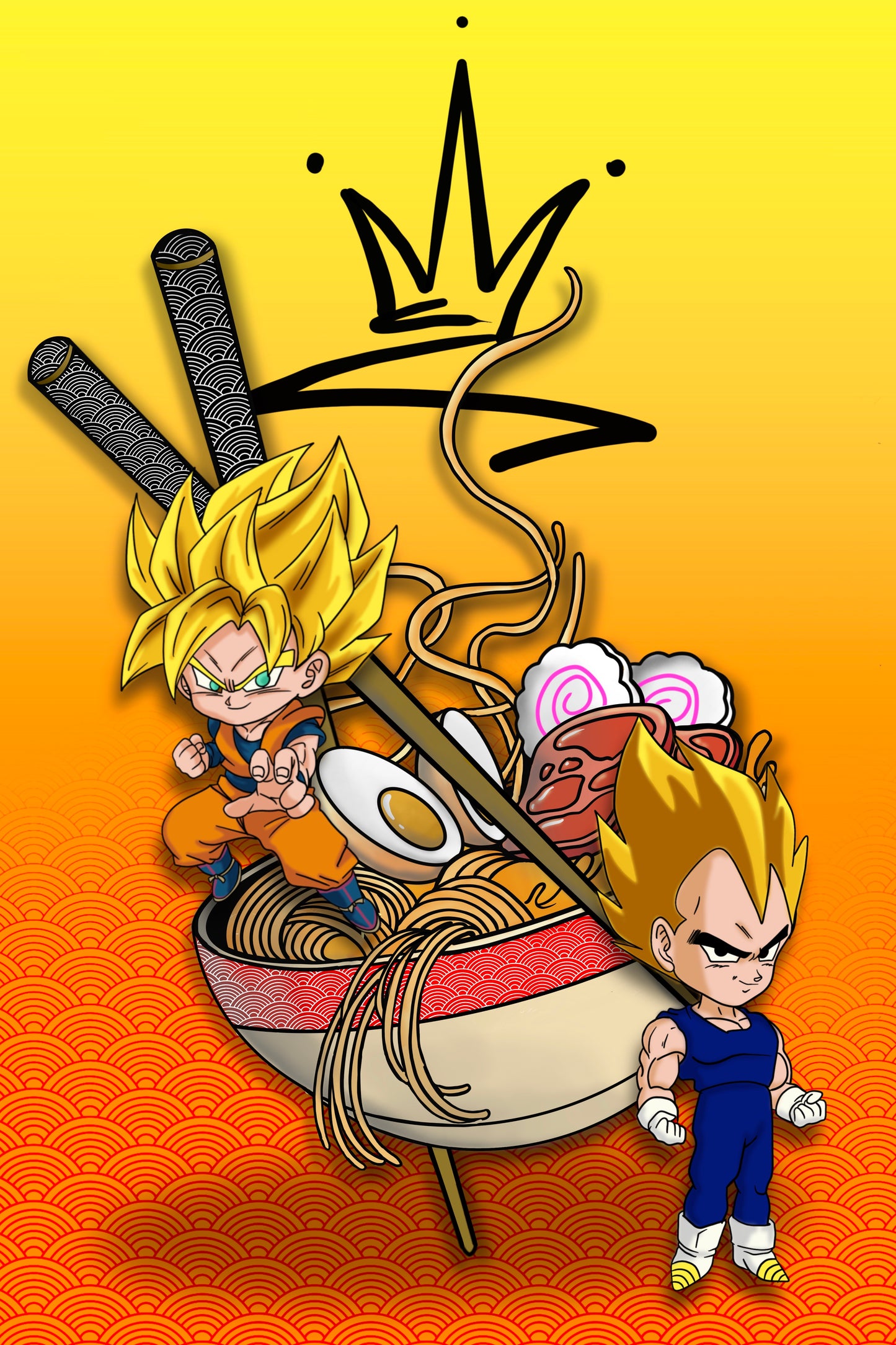 Goku/Vegeta-Noodles